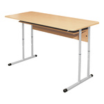 Ławka szkolna 2.os regulowana