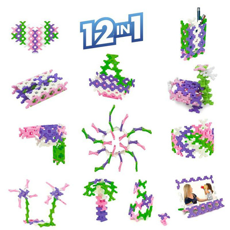 Klocki Incastro Colors Mini Pink 40 el.