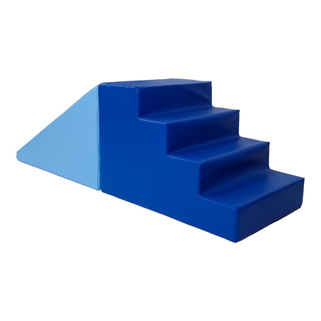 Rampa duża ze schodami - kształtka rehabilitacyjna