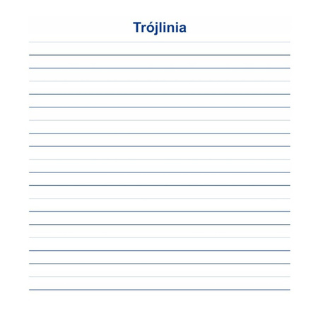 Nakładka magnetyczna 80x96 cm - Trójlinia