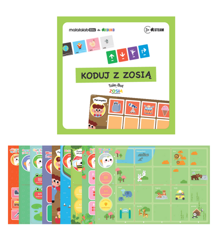Koduj z Zosią - plansze interaktywne