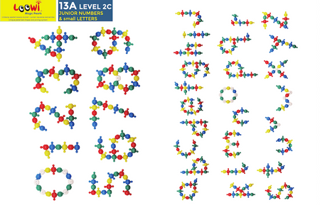 Klocki kulki Loowi - Zestaw edukacyjny 525 el.