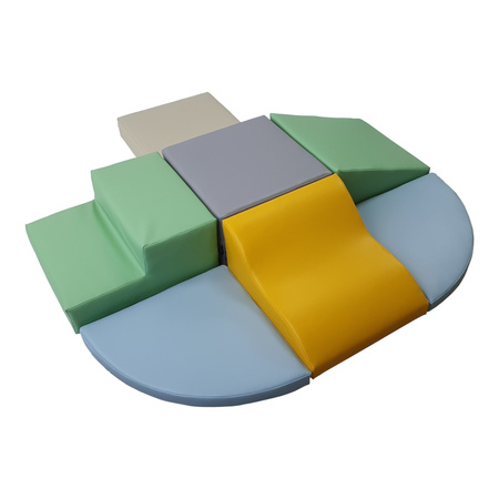 Zestaw wyspa malucha - kształtki rehabilitacyjne