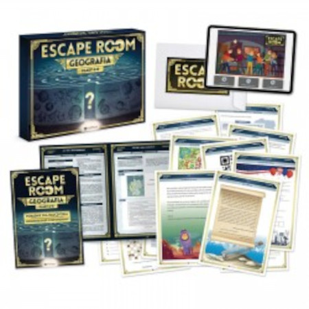 Gra ESCAPE ROOM Geografia 4-8