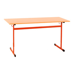 Stolik szkolny 2- osobowy Krzyś-R (regulowany)
