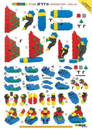 Morphun Junior Xtra 500 el. - Klocki konstrukcyjne