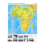 Afryka - mapa fizyczna