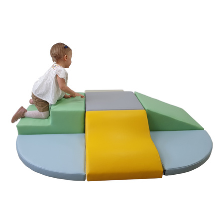 Zestaw wyspa malucha - kształtki rehabilitacyjne