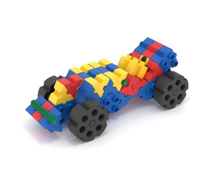 Klocki Morphun 7 Pojazdów Box 80 el.