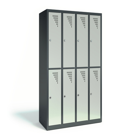 Szafka przedszkolno- szkolna 8- skrytkowa 4- kolumnowa SLIM