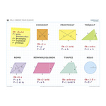 Figury płaskie - Plansza ścienna