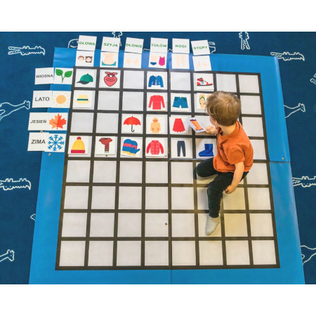 Niebieska KodujMata — mata do pracy z dziećmi ze specjalnymi potrzebami edukacyjnymi