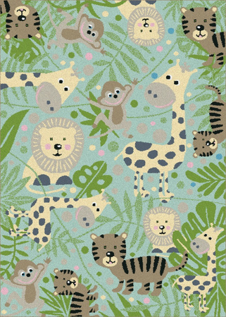 Dywan Jungla miętowy