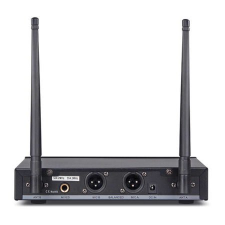 Mikrofony bezprzewodowe Shudder SDR1202 - 2 x doręczny