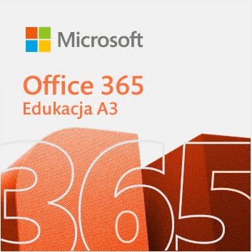Microsoft Office 365 A3 Education Faculty - subskrypcja roczna (1 rok)