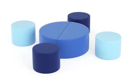 Zestaw puf Tobo Light 10