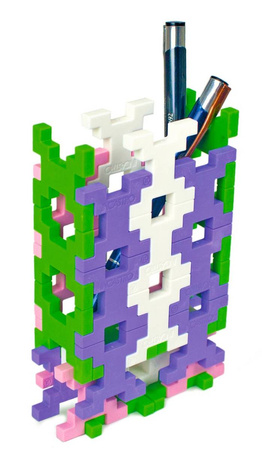 Klocki Incastro Colors Mini Pink 40 el.