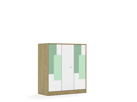 Szafa Blox Pastel 110 3PP 3F3 1049x466x1165 