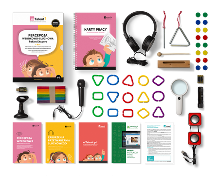 mTalent Percepcja wzrokowo-słuchowa. Pakiet Ekspert