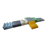 Tor przeszkód malucha - kształtki rehabilitacyjne