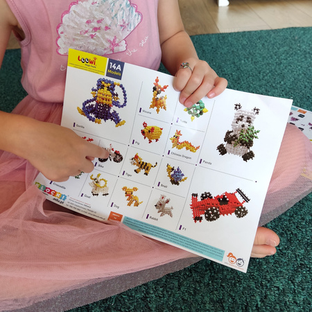 Klocki konstrukcyjne Loowi - Zestaw 70 el.