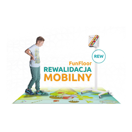 FunFloor Rewalidacja Mobilny + Statyw