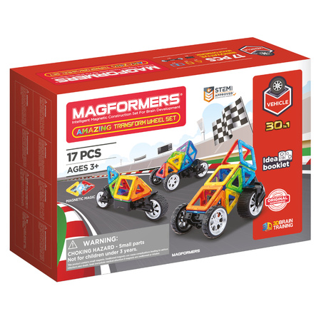 Magformers amazing transform wheel set 17 el.