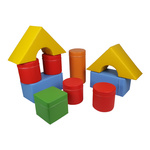 Zestaw piankowy - 10 elementów - kształtki rehabilitacyjne