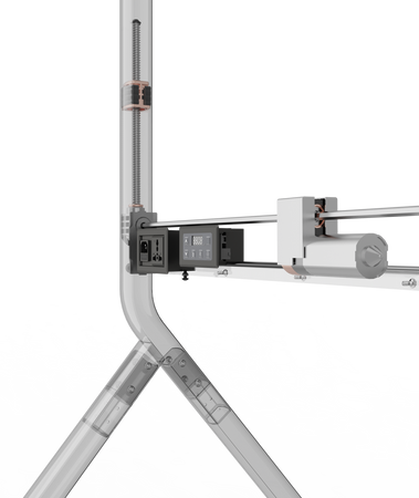 Elektryczny mobilny stojak TV wózek do telewizorów LCD LED 75" - 90"