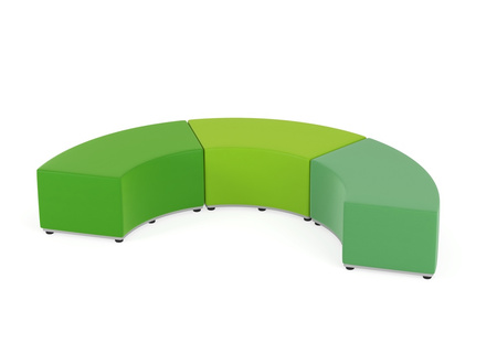 Zestaw puf Tobo 15 zielony, rozmiar 1