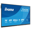 Monitor interaktywny iiyama TE7512MIS-B4AG 75" VA DLED 4K 8/128GB iiware13e, Android14 EDLA