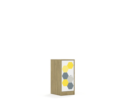 Regał Blox Hex 40 2P 1F2 363x466x813 