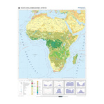 Afryka - mapa krajobrazowa