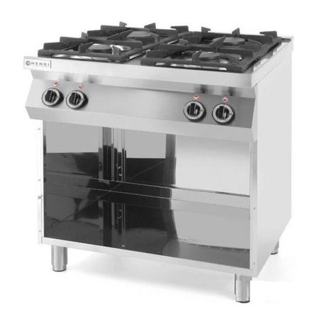 Kuchnia gazowa 4-palnikowa Kitchen Line na podstawie otwartej