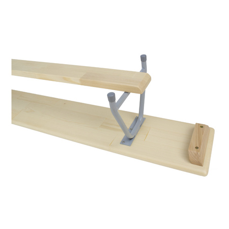 Ławka gimnastyczna z nogami metalowymi