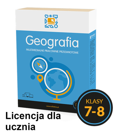 Multimedialne Pracownie Przedmiotowe - Geografia - licencja dla 10 uczniów