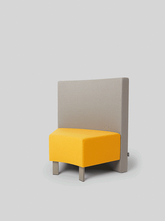 Siedzisko z oparciem SNAKE SK 45 + SK RI oparcie przy krótszym boku