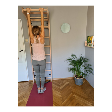 Drewniana drabinka gimnastyczna BenchK 111