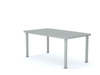 Stół SMART Prostokąt 1200x700 stelaż szary/blat szary rozmiar 0