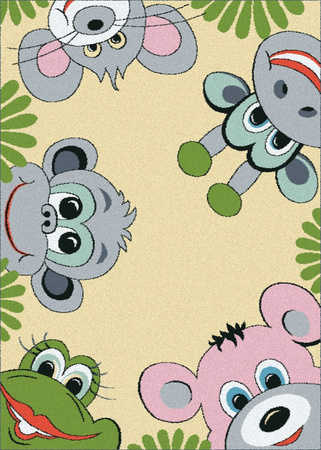 Dywan Dżungla waniliowy