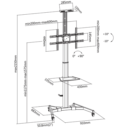 Stojak mobilny Stand