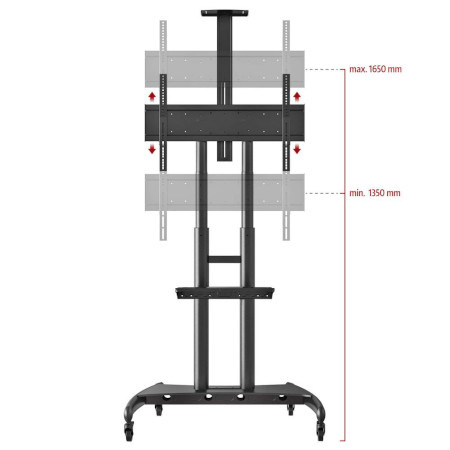 Ekskluzywny stojak, wózek do TV LCD, LED, Plazma 55″-80″
