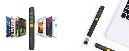 Pilot z wskaźnikiem laserowym do prezentacji multimedialnych Norwii N29