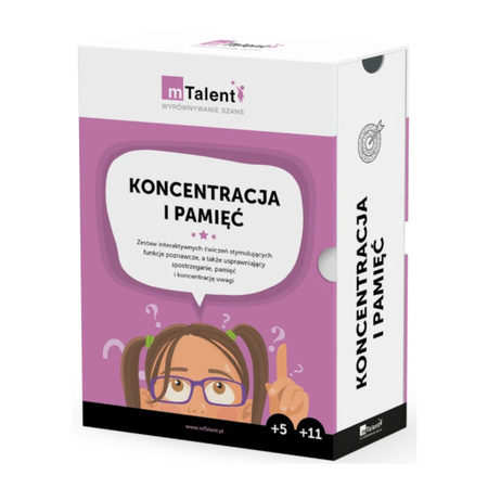 mTalent KONCENTRACJA I PAMIĘĆ 