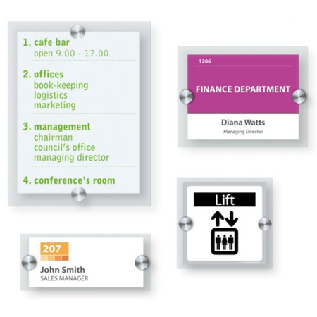 Tablica obrotowa biała - pow. lakierowana + 5x Tabliczka informacyjna za 1 zł