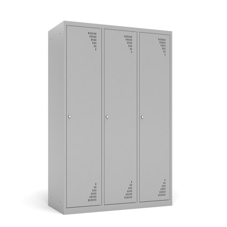 Szafa ubraniowa 3- kolumnowa Modern z przegrodą