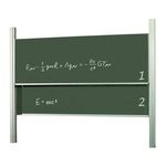 Tablica kolumnowa niezależna : Kredowa + Kredowa 200x120