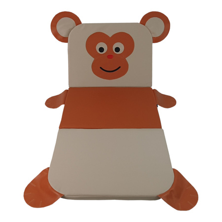 Materac 3-częściowy Małpka