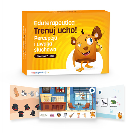 Eduterapeutica Lux Trenuj ucho! Percepcja i uwaga słuchowa Pakiet