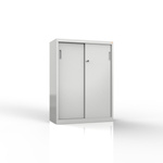 Szafa biurowa dwupółkowa z drzwiami przesuwnymi